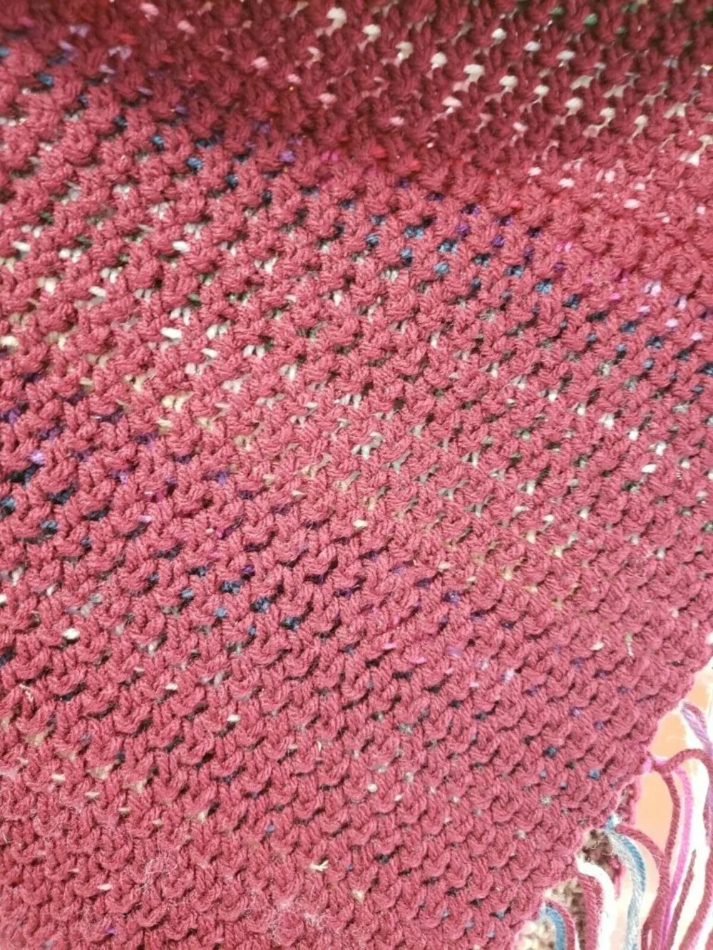 Vintage Boho 58X34 Crochet Afghan Throw Blanket 5